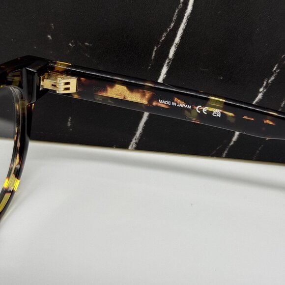 NEW BOTTEGA VENETA BV1106O 002 CAT EYE HAVANA WOMEN EYEGLASSES - Picture 8 of 9